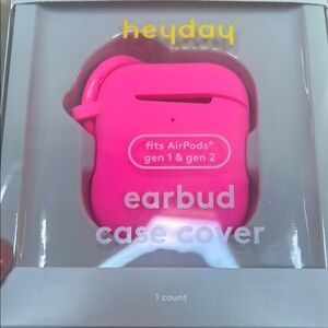 Heyday Pink Earbud Case Cover